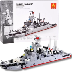 Byggesæt Wange Type 052D Destroyer – moderne destroyer (376 klodser)