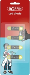 Boffin Magnetic sæt af LED-dioder – 12 farvede LED til eksperimenter og projekter