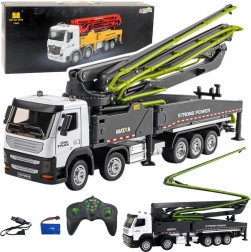 RC betonpumpemixer HUI NA 1:18, grå