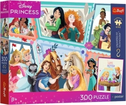 Trefl Disney Princess fantastisk bal – puslespil 300 brikker + plakat