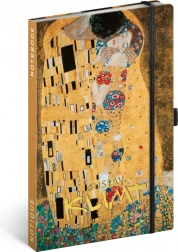Punktet notesbog NOTIQUE Gustav Klimt 13 × 21 cm