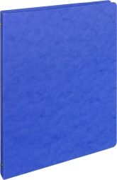 Blå A4-mappe med 4-ringsmekanisme