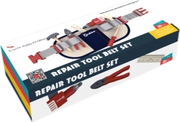 Træsæt værktøj med bælte til børn fra 3 år