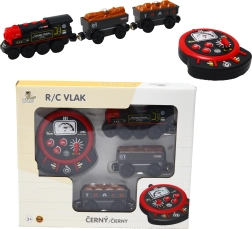 Babu R/C damplokomotiv – sort