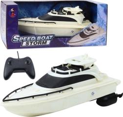 Fjernstyret motorbåd RC Speed Boat Storm sort/hvid