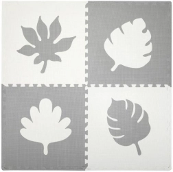 Legeunderlag skumpuslespil MoMi FELI grå