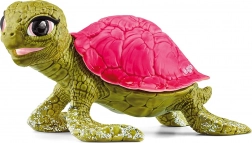 Schleich Bayala lyserød safirskildpadde – magnetisk figur