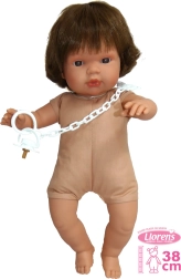 Realistisk dukke Llorens Lola 38 cm