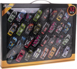 Sæt med 32 mini biler