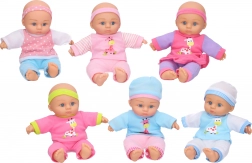 Sød baby med tøj 24 cm