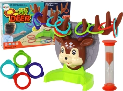 Familie-færdighedsspil – ringkast på hjort