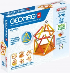 GEOMAG genbrugt magnetisk byggesæt 42 dele