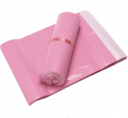 Lyserøde poly-mailers A3 310 × 420 mm, selvklæbende, 50 stk.