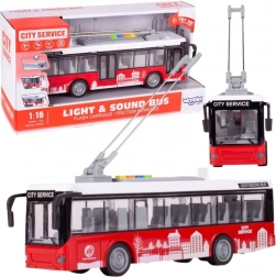 Woopie interaktiv trolleybus 1:16