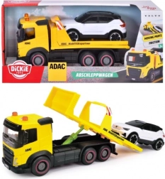 Volvo bugseringsbil med personbil