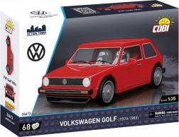 Byggesæt COBI Volkswagen Golf 1974–1983 1:35, 68 klodser