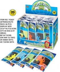 Faldskærmsudspringer Legetøj 4 Farver