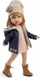 realistisk dukke Penelope 34 cm med fuldvinylkrop