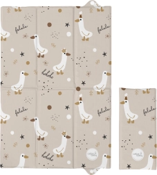 Ceba Baby rejse sammenklappelig puslemåtte Basic Crazy Ducks 60 × 40 cm