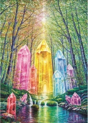 Puslespil Krystal Skov 1000 brikker MAGNOLIA