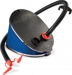 Fodpumpe til madras med 3 tilbehør