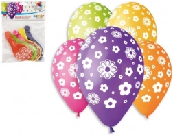 Teddies oppustelige balloner blomster