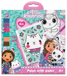 Akvarelmaleri Gabby's magiske hus