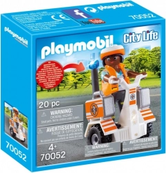 Playmobil City Life redder på segway med tilbehør