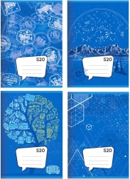 notesbog A5, blank, 20 ark