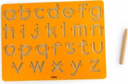 Skriveøvelsesbræt til små bogstaver Viga