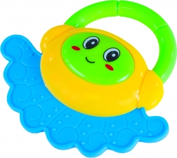 Farverigt rangle med håndtag til babyer