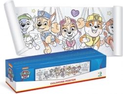 Plakat til farvelægning PAW PATROL 70 × 16 cm