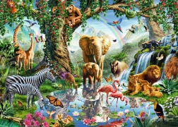 Ravensburger puslespil Jungleeventyr 1000 brikker
