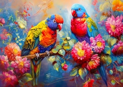 Puslespil Tropiske Fæller 1000 Brikker