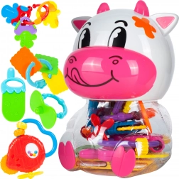 Rangler til baby i æske Ko