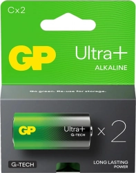 Alkalisk Batteri C LR14 GP Ultra+