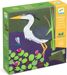 Djeco kreativt sæt 3D Ved vandet