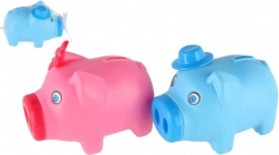 Plast sparegris 16 × 12 cm, 2 farver