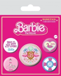 Sæt af Barbie-badges