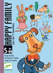 Kortspil Lykkelige Familier Djeco