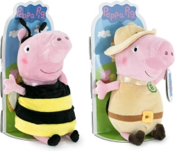 Peppa Pig plyspige Peppa i kostume 28 cm