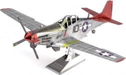 3D-puslespil Tuskegee Airmen P-51D Mustang