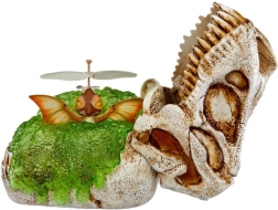 Flyvende orange dinosaur