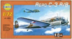 Model af flyet Aero C-3 A/B 1:72