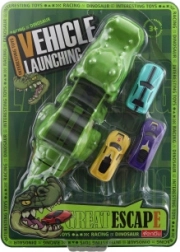 Krokodille-affyringsbane med små biler