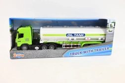 Tanklastbil med tankvogn 38 cm med lys og lyde