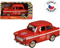Retro brandbil med friktionstræk