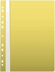 Hurtigordner A4 med euroophæng gul
