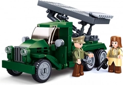 Sluban russisk raketkaster Katjusja – byggesæt Slaget om Budapest