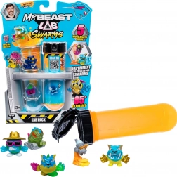 Sæt med 5 overraskelsesfigurer MRBEAST Lab Swarms Atomic Lab Pack